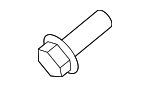 LR132825 - Body: Lower Trim Panel Screw for Land-Rover Image image