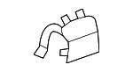 9Y3807500CG2X - Body: Tow Eye Cap for Porsche Image