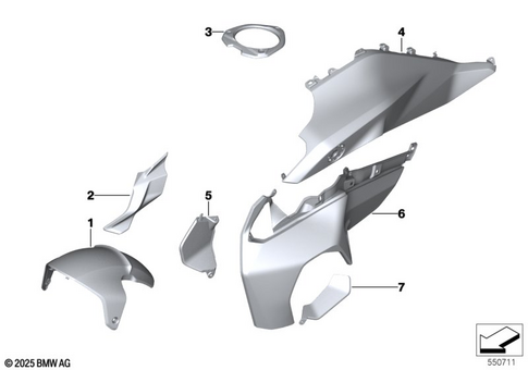 Painted Parts for 2024 BMW-Motorrad R 1300 R #0