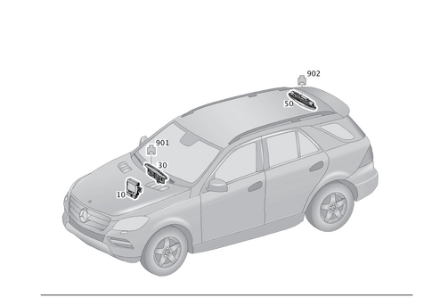 Parktronic System (Pts) for 2018 Mercedes-Benz GLE550e #0