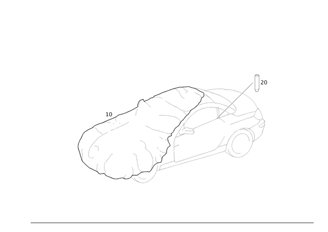 1718990086 - Sundries: Covering Tarp for Mercedes-Benz Image