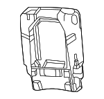 7JB38SD4AD - Body: Seat Back Cover for Mopar Image