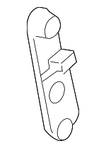 51233400500 - Body: Kick Panel Bracket for BMW Image