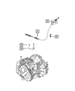 68073514AA - 62TE; 6-Speed; Automatic Transaxle: Brake Booster Vacuum Clip for Ram: ProMaster 1500, ProMaster 2500, ProMaster 3500, ProMaster City Image