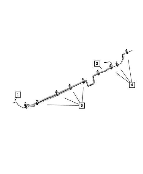 Fuel Lines for 2009 Dodge Dakota #0