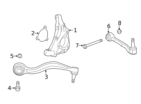 Suspension Components for 2015 Cadillac ATS #3