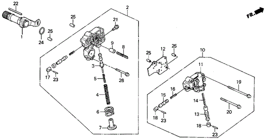 AT Regulator (2) for 1988 Acura Integra #0