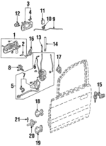 5862064140 - : Lock Knob for Isuzu Image
