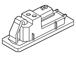 265108990C - Electrical: License Lamp for Nissan Image