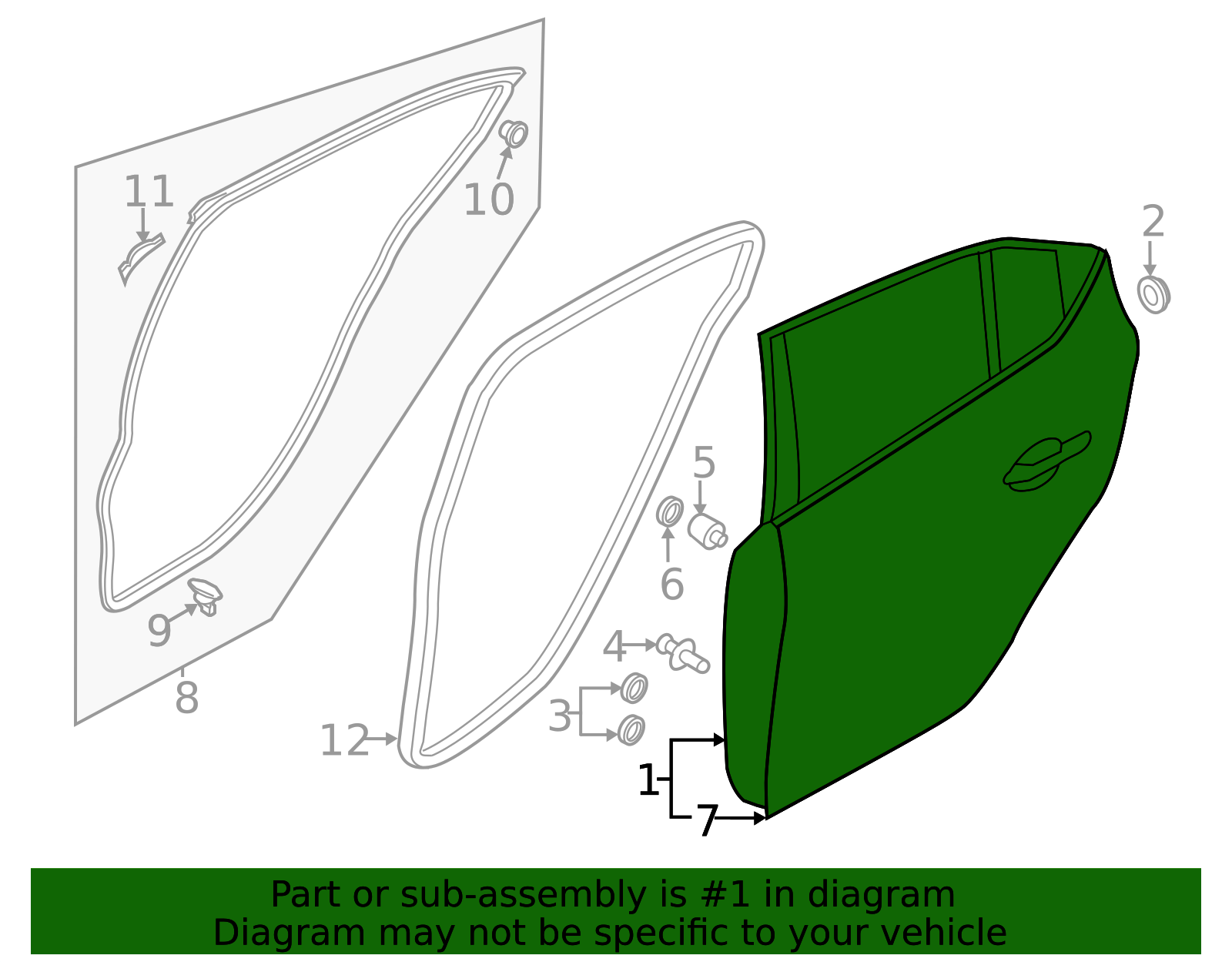 BHY0-73-02XF - Door Shell | Mazda Parts Factor