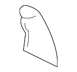 98650496701 - Body: Quarter Panel Gasket for Porsche: Boxster Image