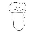 1997-2004 Porsche Boxster - Fan Insulator