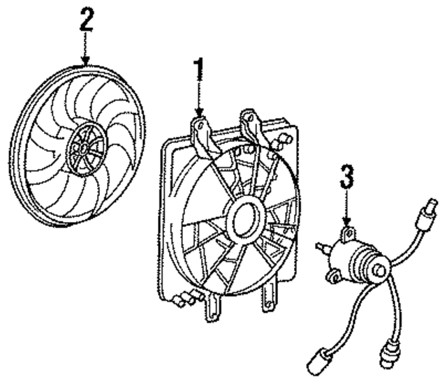 2538623650 - : Fan Motor for Hyundai Image