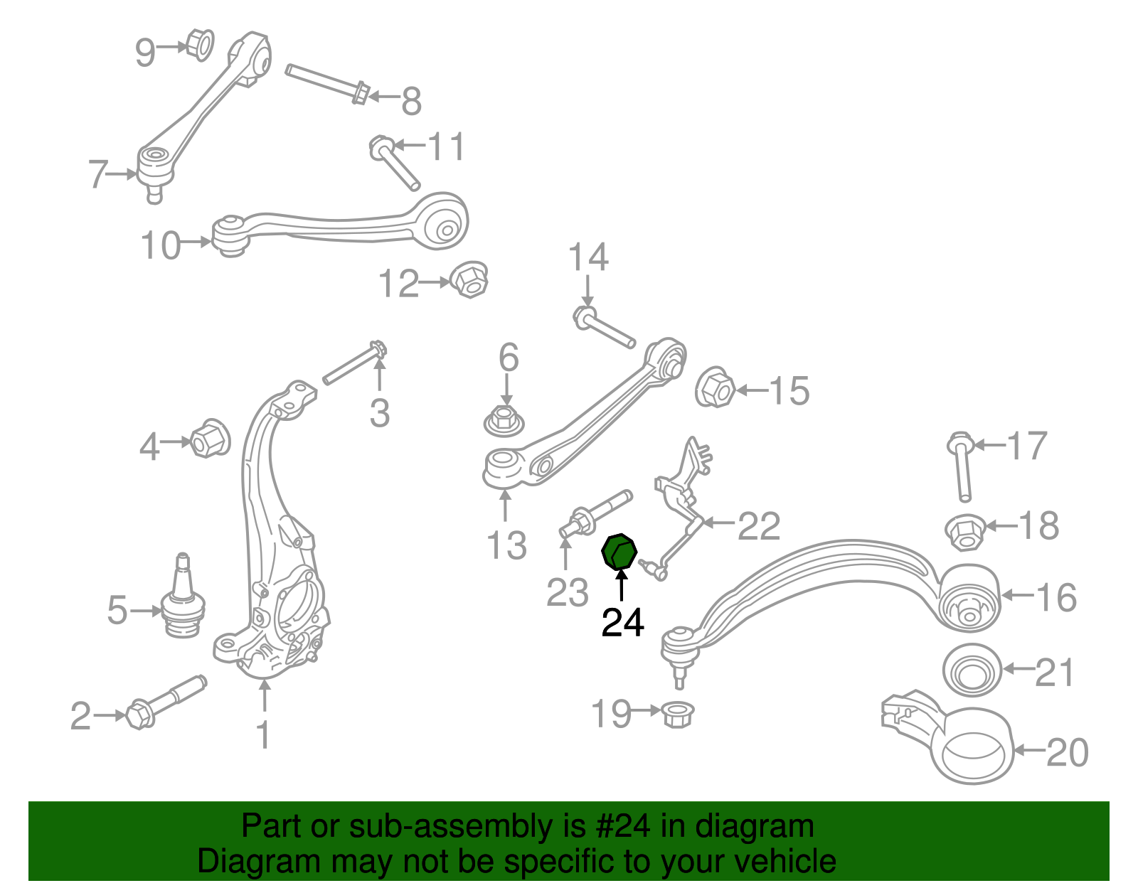 Level Sensor Nut - Porsche (N-011-183-12)