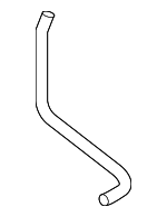 Nissan Genuine Automatic Transmission Oil Cooler Hose 21632-JA000 - OEM Factory Part Replacement