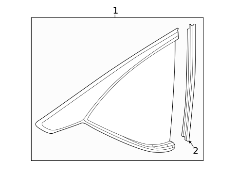 Glass & Hardware for 2025 Acura RDX #0