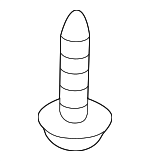 865793K000 - Body: Upper Bracket Screw for Kia: Cadenza, Carnival, EV9, Forte, Forte Koup, Forte5, K5, K900, Niro, Niro EV, Optima, Rio, Sedona, Seltos, Sorento, Soul, Soul EV, Sportage, Stinger Image