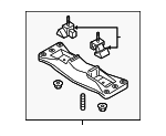 21830D2150 - Engine: Trans Crossmember for Genesis: G80, G90 Image