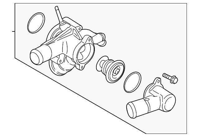2011-2020 Ford Thermostat Housing AT4Z-8A586-C | OEM Parts Online