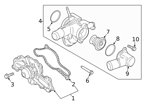 Gaskets & Sealing Systems for 2018 Lincoln MKX #0