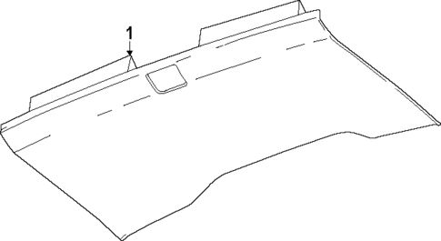 Interior Trim - Roof for 2024 Chevrolet Corvette #1