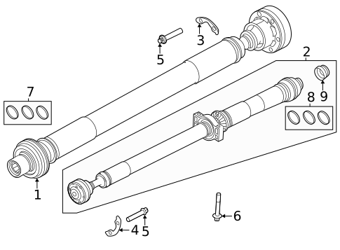 Crossmembers & Components for 2023 Land Rover Range Rover Sport #0