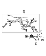 68516309AA - Cooling: 3 Way Connector for Mopar Image