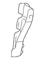 64133S04G00ZZ - Electrical: ECM Bracket for Honda: Civic, CR-V Image