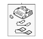 92810F2250TTX - : Overhead Lamp for Hyundai: Elantra Image