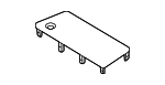 84715GG000RBQ - Body: Speaker Grille for Kia Image