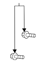 BDGF66154 - Steering: Shift Paddle Screw for Mazda: 3, CX-30, MX-30 EV Image