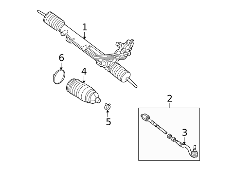 Steering Gear & Linkage for 2013 BMW X5 #0