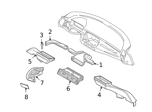 Ducts for 2007 BMW Z4 #0
