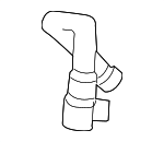 55056993AA - HVAC: Heater Hose for Chrysler: Aspen | Dodge: Durango Image