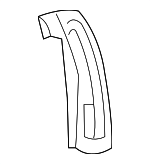 8629623 - Body: Support Bracket for Volvo: C30, C70 Image