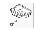 215102E022 - Engine: Oil Pan for Hyundai: Elantra, Elantra Coupe, Elantra GT, Tucson Image