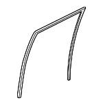 823313NF0A - Body: Run Channel for Nissan: LEAF Image