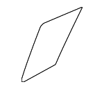 822205SF1A - Body: Fixed Glass for Nissan: LEAF Image