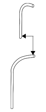 10383023 - Body: Drain Hose for Buick: Rendezvous | Chevrolet: Impala, Lumina, Monte Carlo | Oldsmobile: Silhouette | Pontiac: Aztek, Grand Prix, Trans Sport Image