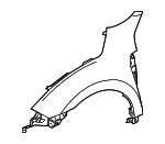 60260TGHA00ZZ - Body: Fender for Honda: Civic Image