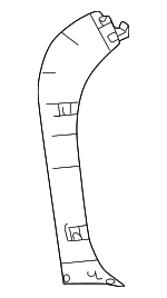 6793860170C0 - : Side Gate Trim for Toyota: Land Cruiser Image