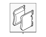 34116889585 - Brakes: Brake Pads for BMW Image