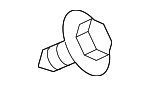7149481168 - Body: Wheelhouse Liner Screw for BMW Image
