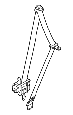 88810XA500EFD - Electrical: Seat Belt Assembly for Kia Image