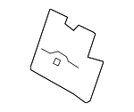 9100913 - Body: Seat Lumbar Support Cushion for Mercedes-Benz Image
