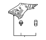 GM9B68260H77 - : Quarter Pillar Trim for Mazda Image