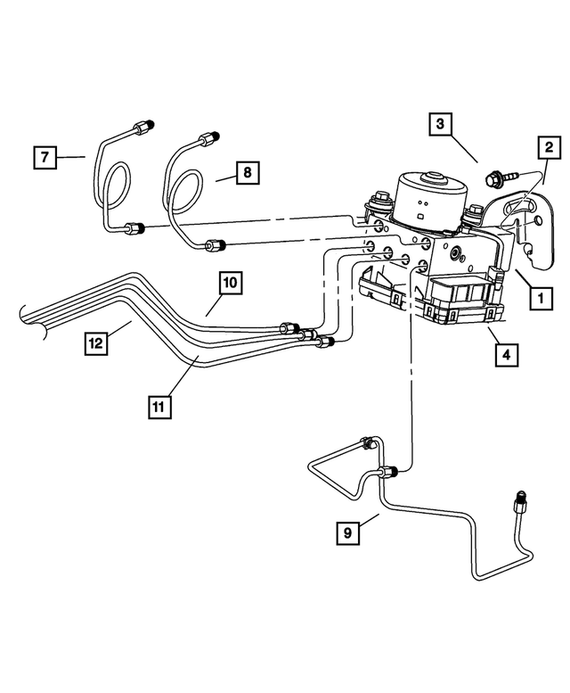 6102150AA - Service Brakes: Tapping Screw for Mopar Image