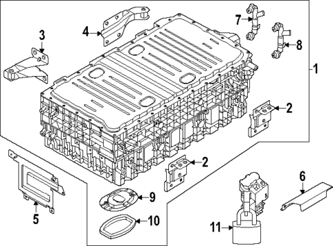 Battery for 2024 Porsche Cayenne #1