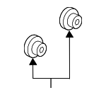 LR000753 - Engine: Air Cleaner Assembly Insulator for Land Rover: Defender 110, Defender 130, Defender 90, Discovery, Discovery Sport, LR2, Range Rover, Range Rover Evoque, Range Rover Sport, Range Rover Velar Image