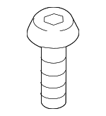 LR018267 - Engine: Air Inlet Grille Screw for Land Rover: Range Rover, Range Rover Sport, Range Rover Velar Image